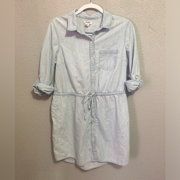 Old navy chambray dress size medium - Picture 2 of 7